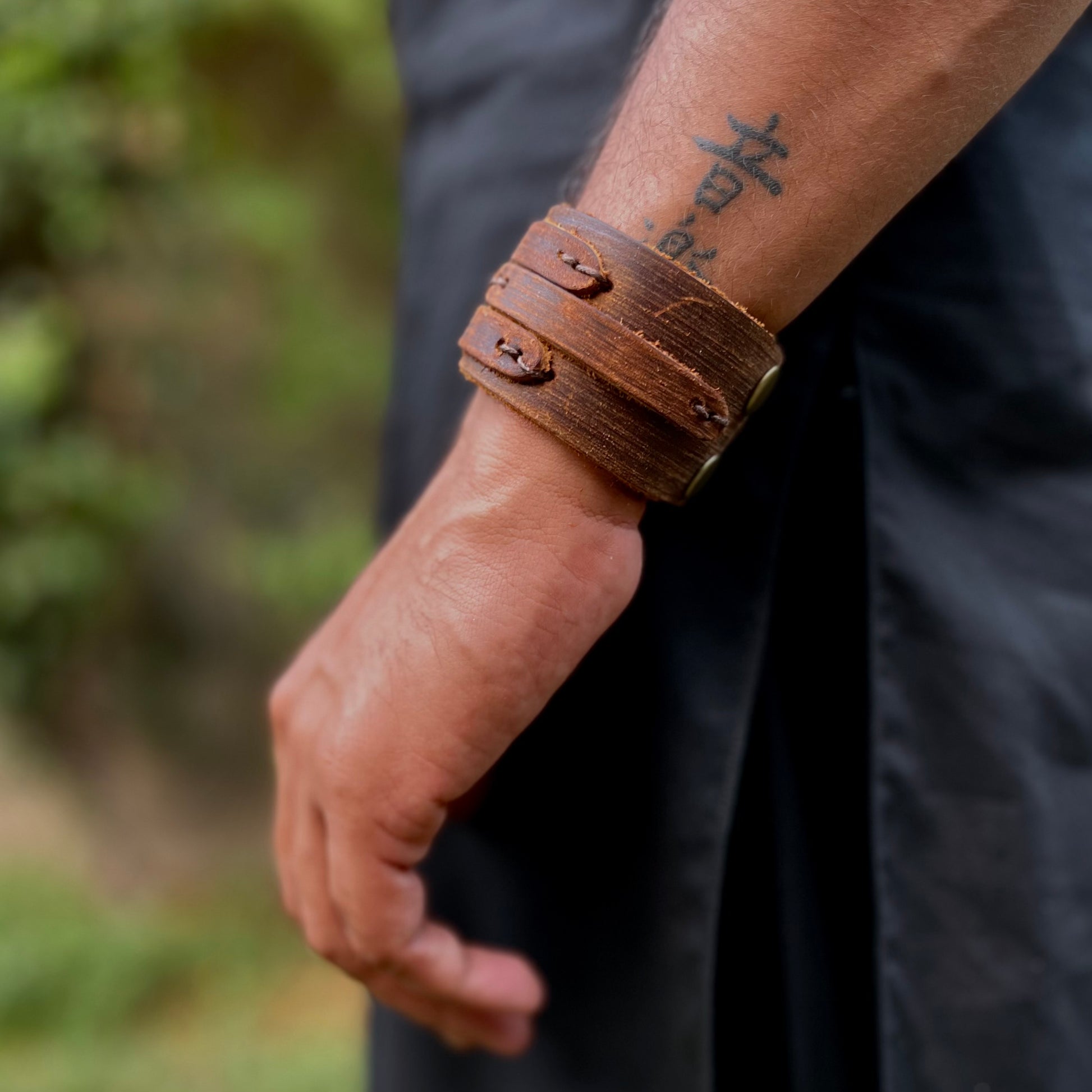 Cowboy Leather Bracelet