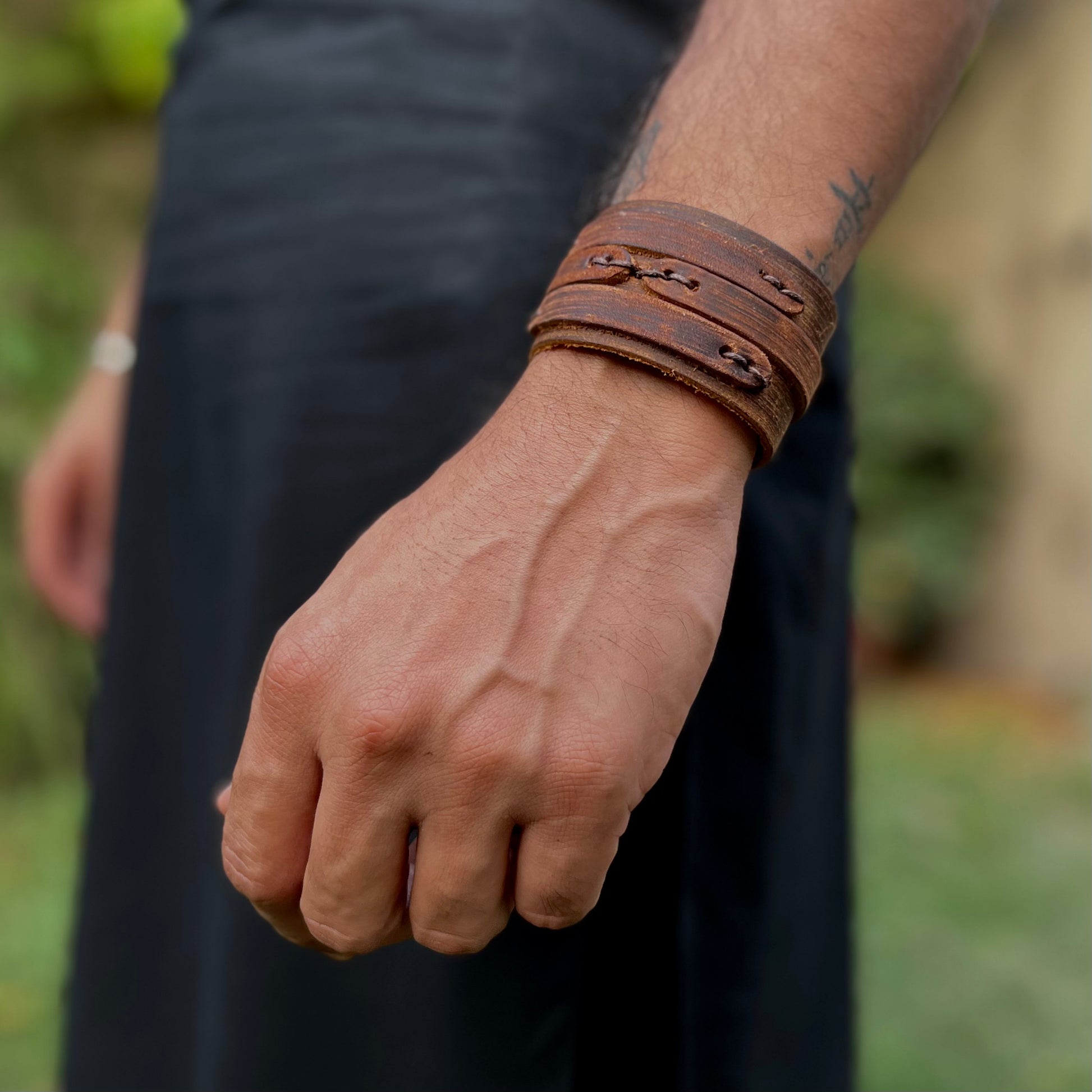 Cowboy Leather Bracelet