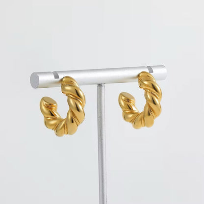 Timeless Twist Hoops